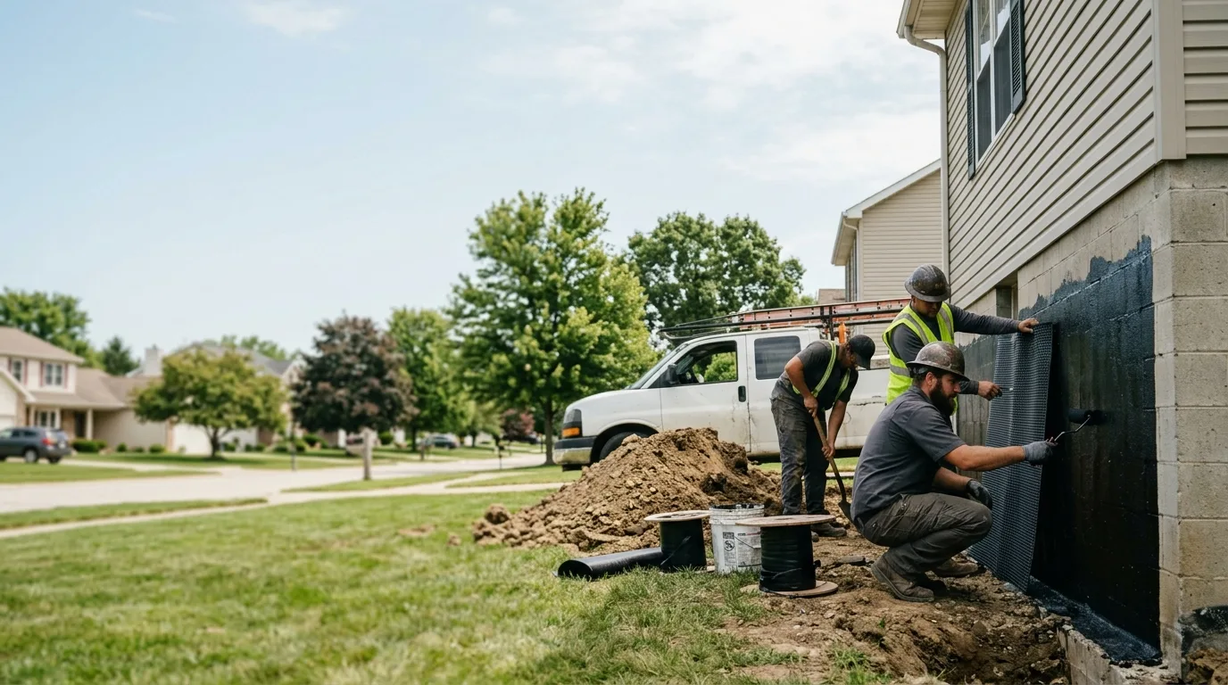 Basement Waterproofing in Cissna Park, IL near me